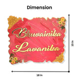 Trendy Resin Name Plates for Kids for sale
