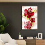 Unique 3d Orchid Flower Jewelry Acrylic Prints