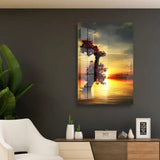 Unique Amazing Tree In The Sunset Acrylic Prints