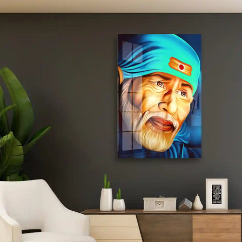 Shirdi Sai Baba Acrylic Wall Art