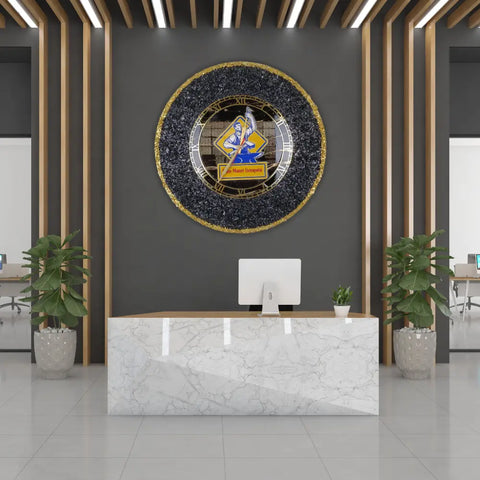 Wall Clock For Hospital Reception Area