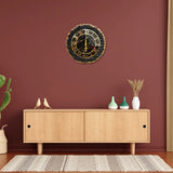 Wall Clock For Plain Wall Background Design