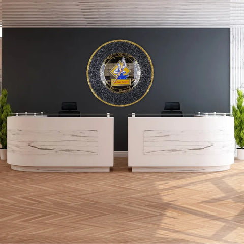 Wall Clock For Salon Reception Area