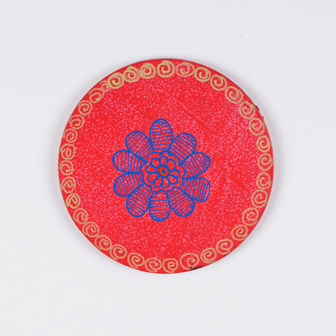 Handmade Round Mandala Tea Coasters