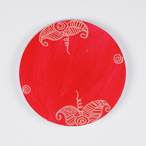 Handmade Round Mandala Tea Coasters