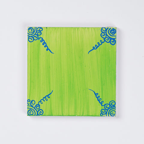 Handmade Painted Coasters in Different Arts