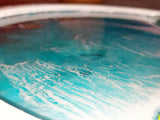 Resin Wall Piece With Blue Ocean Beach Iceland for Gifting, Kitchen Decor, Wall Art, Living Room Decor