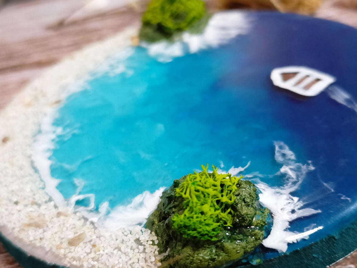 Deep Pour Mini Iceland Fridge Magnet/ Coaster - Set of 4