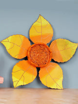 Hand Painted Sunflower Art Wall Pieces